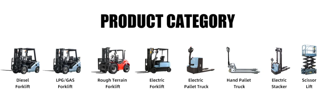 Royal Dual Fuel 3 Ton EPA Standard Engine Gasoline/LPG Forklift Telescopic Fork Lift Trucks