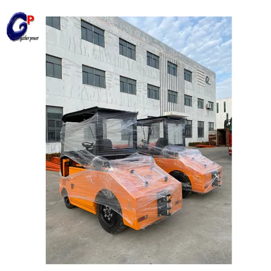 Mini trattore elettrico da traino a tre ruote da 6 tonnellate di fabbricazione cinese
