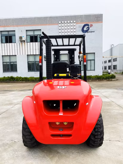 Carrello elevatore per terreni accidentati 4WD del produttore cinese da 3 tonnellate 3,5 tonnellate 5 tonnellate